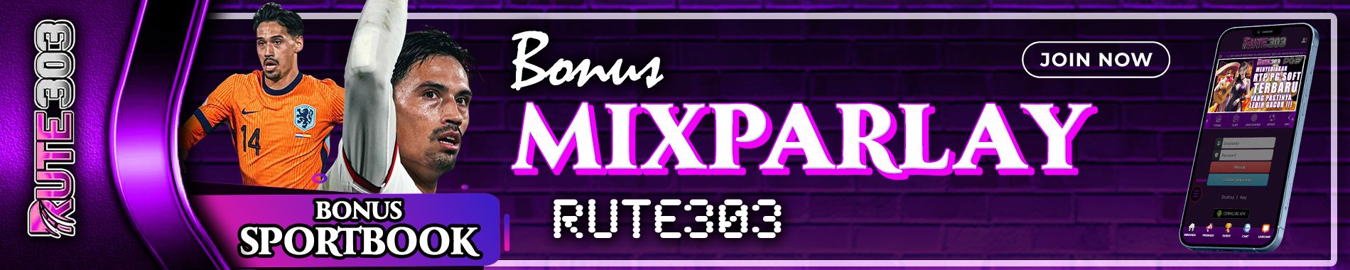 BONUS MIX PARLAY RUTE303